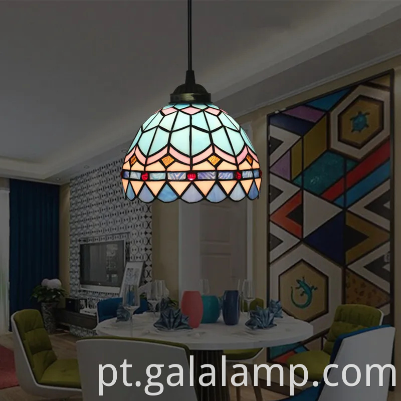 Lustre de vidro europeu impressionante para interiores luxuosos